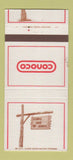 Matchbook Cover - Conoco oil gas Purple Sage Ranch 30 Strike