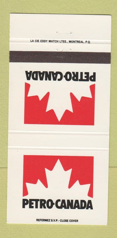 Matchbook Cover - Petro Canada oil gas 30 Strike