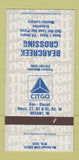 Matchbook Cover - Citgo oil gas Bearcreek Crossing Bryant IN 30 Strike