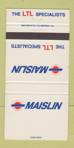 Matchbook Cover - Maislin  30 Strike