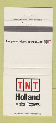Matchbook Cover - TNT Holland Motor Express Trucking Holland MI 30 Strike