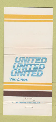 Matchbook Cover - United Van Lines Trucking WEAR 30 Strike