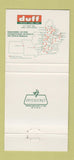 Matchbook Cover - Duff Trucking Lima OH 30 Strike