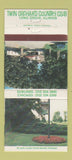 Matchbook Cover - Twin Orchard Country Club Long Grove IL 30 Strike