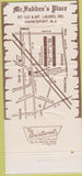 Matchbook Cover - McFadden's Place Hainesport NJ 30 Strike