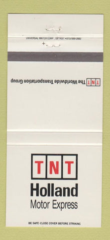 Matchbook Cover - TNT Holland Motor Express Trucking Holland MI 30 Strike