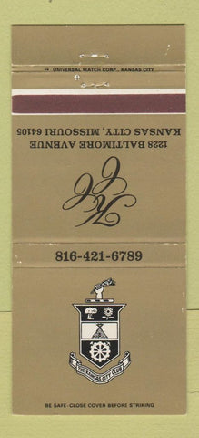 Matchbook Cover - Kansas City Club Kansas City MO 30 Strike