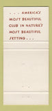 Matchbook Cover - Garden of the Gods Club Colorado Springs WEAR 30 Strike