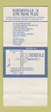 Matchbook Cover - Union 76 oil gas Madisonville Morton Gap KY 30 Strike