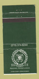 Matchbook Cover - Berkshire Country Club Reading PA 30 Strike