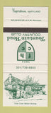 Matchbook Cover - Fountain Head Country Club Hagerstown MD 30 Strike
