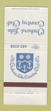 Matchbook Cover - Orchard Lake Country Club 30 Strike