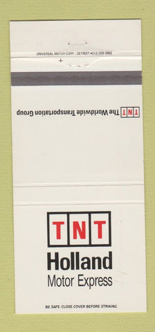 Matchbook Cover - TNT Holland Motor Express Trucking Holland MI 30 Strike