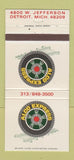 Matchbook Cover - Alco Express Trucking Detroit MI 30 Strike