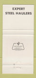 Matchbook Cover - Alco Express Trucking Detroit MI 30 Strike
