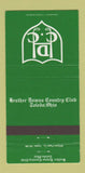 Matchbook Cover - Heather Downs Country Club Toledo OH 30 Strike