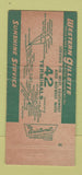 Matchbook Cover - Western Gillette Trucking Cantlay Tanzola 30 Strike