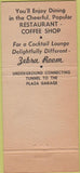 Matchbook Cover - Aladdin Hotel Kansas City MO 30 Stick
