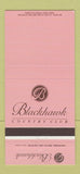 Matchbook Cover - Blackhawk Country Club 30 Strike