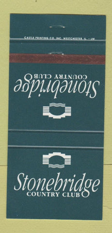 Matchbook Cover - Stonebridge Country Club 30 Strike