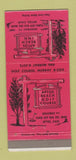 Matchbook Cover - Aptos Beach Golf Course Aptos CA 30 Strike