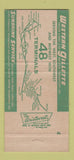 Matchbook Cover - Western Gillette Trucking Cantlay Tanzola 30 Strike