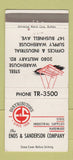 Matchbook Cover - Enos & Sanderson Steel Industrial Supply Buffalo? NY 30 Strike
