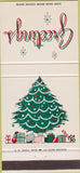 Matchbook Cover - F and W Trucking Memphis Christmas 30 Strike