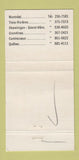 Matchbook Cover - Guilbault Transport Trucking Montreal QC WEAR 30 Strike
