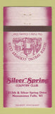 Matchbook Cover - Silver Spring Country Club Menomonee Falls WI 30 Strike