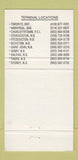Matchbook Cover - Midland Transport Group Trucking Canada WEAR 30 Strike