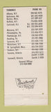 Matchbook Cover - Byrns Motor Express Trucking  30 Strike