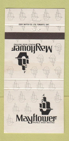 Matchbook Cover - Mayflower Trucking STAINED Rexdale ON 30 Strike
