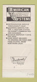 Matchbook Cover - American Transport System Trucking Redwood City CA 30 Strike