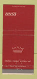 Matchbook Cover - Spector Freight System Trucking  30 Strike
