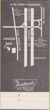 Matchbook Cover - Marin Joe's Corte Madera CA 30 Strike