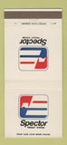 Matchbook Cover - Spector Freight System Trucking  30 Strike
