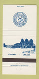 Matchbook Cover - Calgary Golf Country Club AB 30 Strike