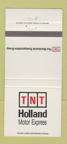 Matchbook Cover - TNT Holland Motor Express Trucking Holland MI 30 Strike