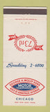 Matchbook Cover - George Wolff Sons Trucking Chicago IL 30 Strike