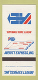 Matchbook Cover - Averitt Express Trucking Atlanta GA Nashville TN 30 Strike