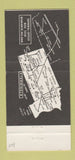 Matchbook Cover - Midwest Motor Express Trucking Bismarck ND 30 Strike