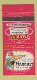 Matchbook Cover - Stardust Hotel Casino Las Vegas NV girlie 30 Strike