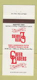 Matchbook Cover - Cheerleaders Strip Club Denver Colorado girlie 30 Strike