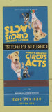 Matchbook Cover - Circus Circus Casino Las Vegas NV dog 30 Strike