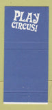 Matchbook Cover - Circus Circus Casino Las Vegas NV dog 30 Strike