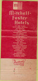 Matchbook Cover - Hotel Lafayette Washington DC WEAR 30 Strike