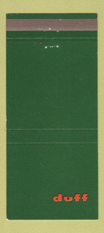 Matchbook Cover - Duff Trucking Akron Cincinnati Cleveland Toledo OH 30 Strike