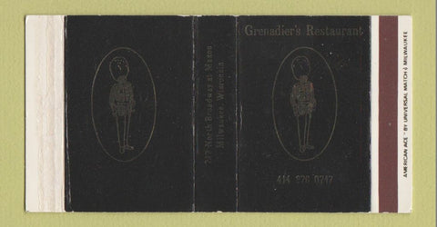 Matchbox - Grenadier's Restaurant Milwaukee WI