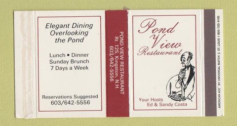 Matchbox - Pond View Restaurant Kingston NH